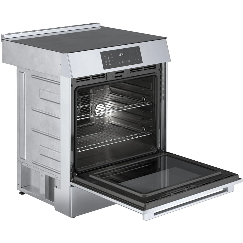 800 Series 31.5" Slide-In Electric Range, Silver