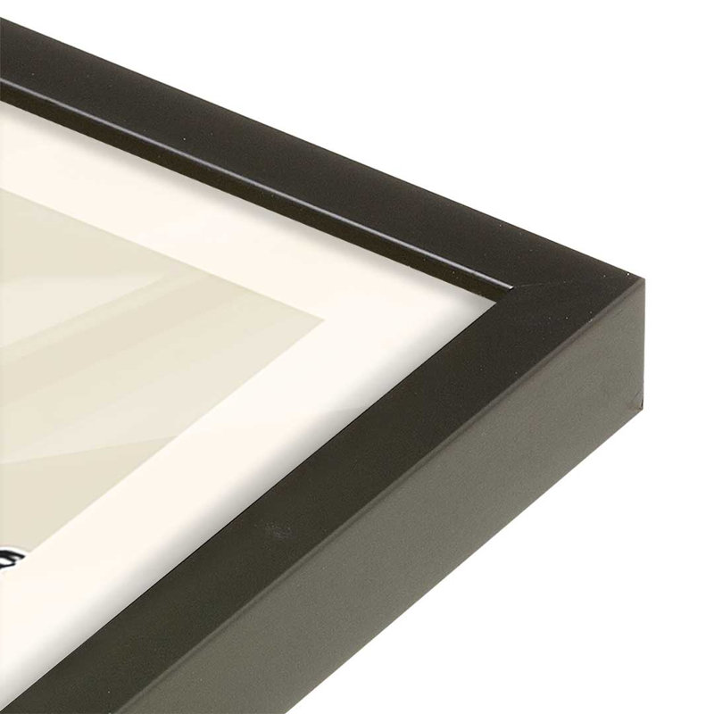 Ember Break Print on Archival Matte Paper, Framed Print without Mat, 15" H x 12" W, Satin Black