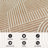Contemporary Stripe Arch Design Area Rug-1157908626