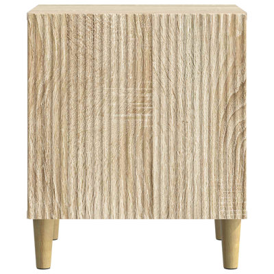 43cm W Manufactured Wood Bedside Table