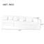 Canapé modulaire en mousse pure U_Style-1101717200