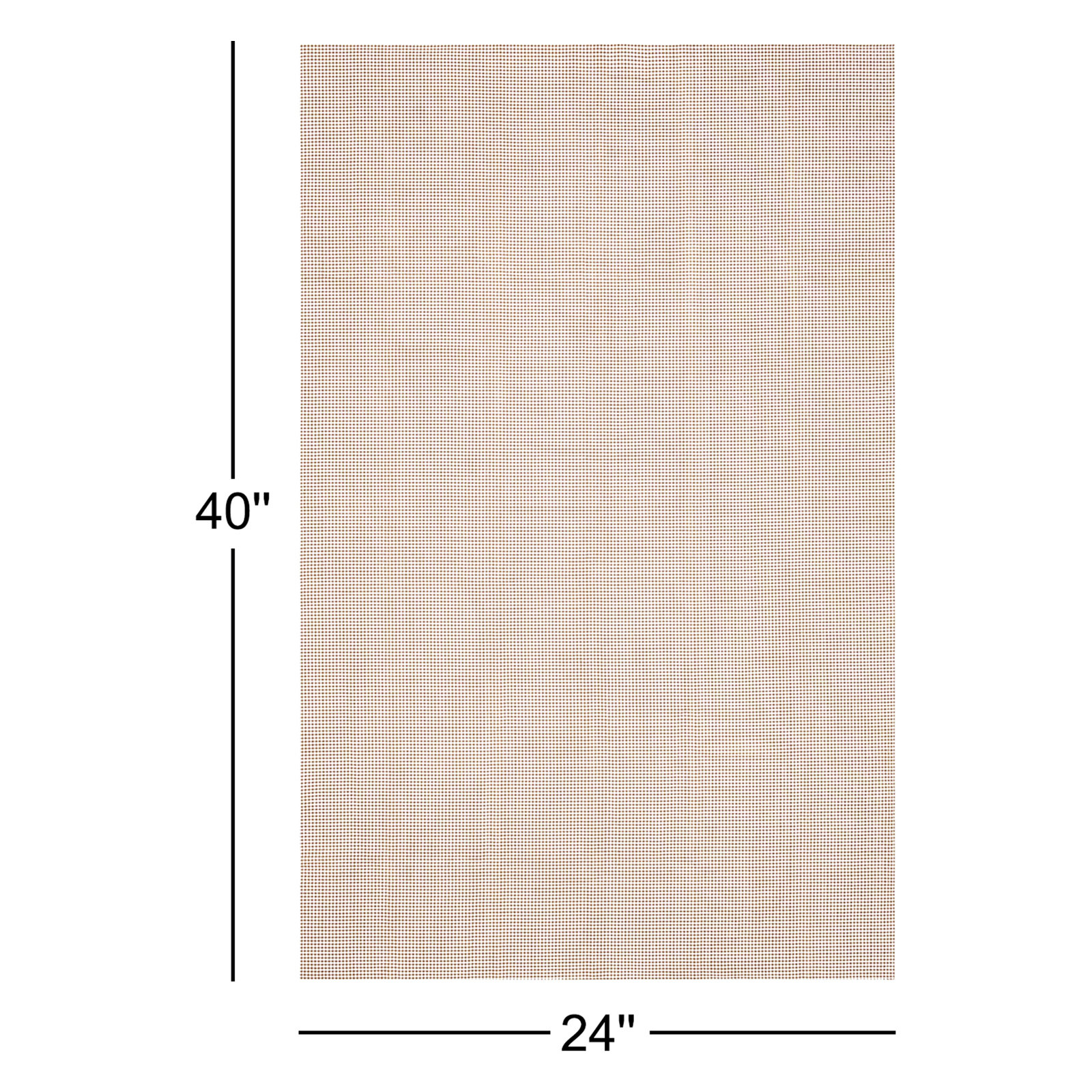 Basics by Wayfair™ All-Weather Non-Slip Rug Pad, Rectangle 2' x 3'4"