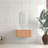 Wall-Mounted Floating Bathroom Vanity With Ceramic Basin-658709362