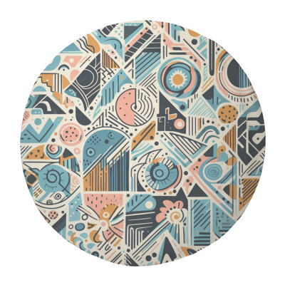 Artistic Riot Braided Rug