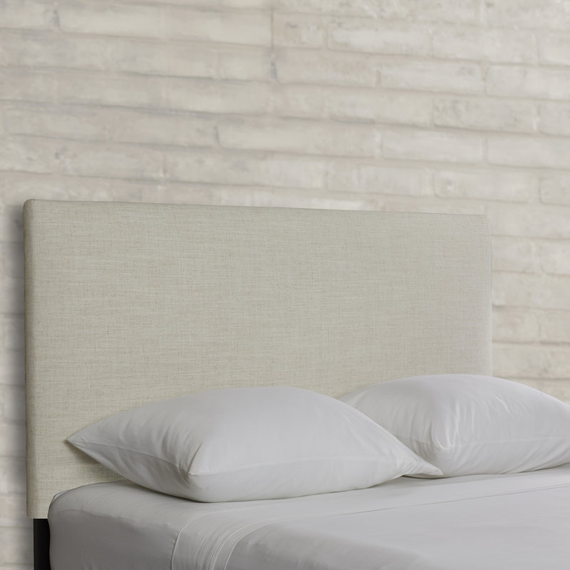 Jacqueline Upholstered Headboard, California King, Classic Talc Linen