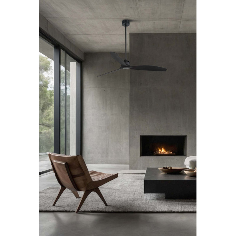 Just Fan Ceiling Fan, Black