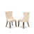 Light Beige/Antique Walnut