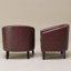 Fauteuil demi-tonneau capitonné 2 pièces Oscar-88292654
