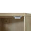 Armoire de coin sur pied en lin