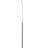 64'' Chrome LED Arched Floor Lamp