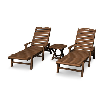 Yacht Club 3-Piece Chaise Set