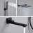 Wall-Mounted Digital Thermostatic Push-Button 3-Function Shower System-106869426