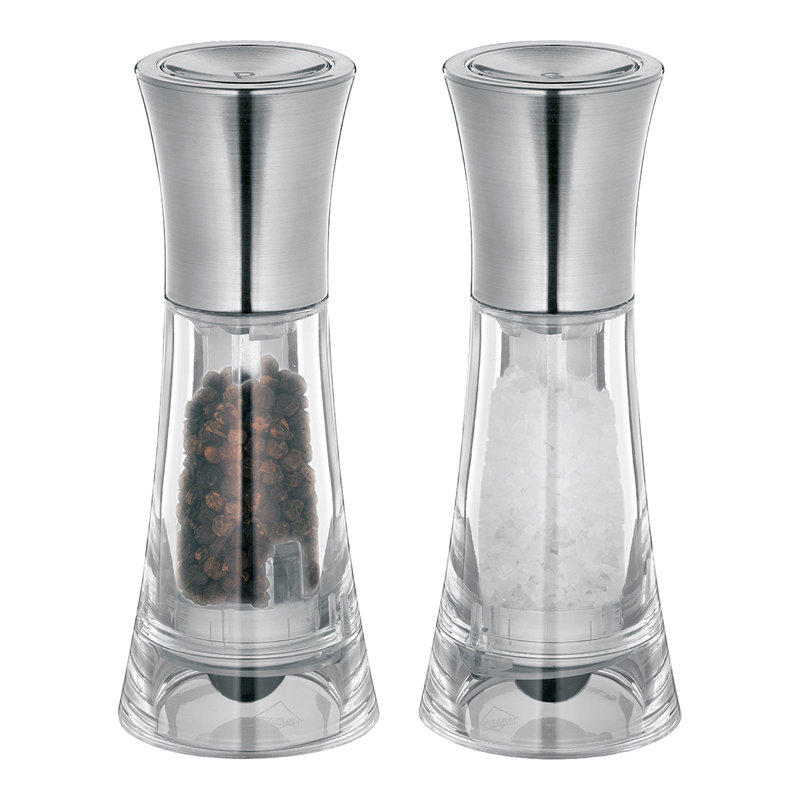 Frieling New York Acrylic Salt and Pepper Grinder Set