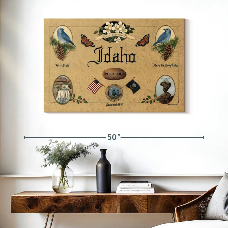 Idahoe, 26" H x 39" W