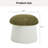 19.7"W Upholstered Storage Mushroom Ottoman-1274579447