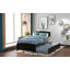 Grand lit plateforme avec couchette, espresso