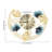 Metal Decorative Wall Clock