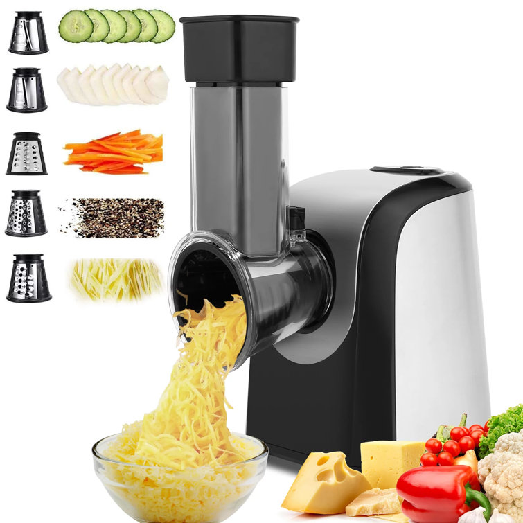 https://assets.wfcdn.com/im/15977147/resize-h755-w755%5Ecompr-r85/2557/255737511/5-In-1+Electric+Stainless+Steel+Grater+Slicer+With+5+Attachments%2C150W.jpg