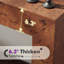 Console l 47,2 po en bois manufacturé, brun-2139032926