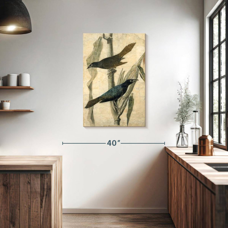 Brampt Purple Grackle, 36" H x 24" W