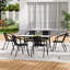 Karna 6 - Person Patio Dining Set with-1067407515-1067407512