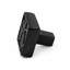 Cullet 1-3/8 Inch Square Art Deco Cabinet Knob / Drawer Knob-49413535