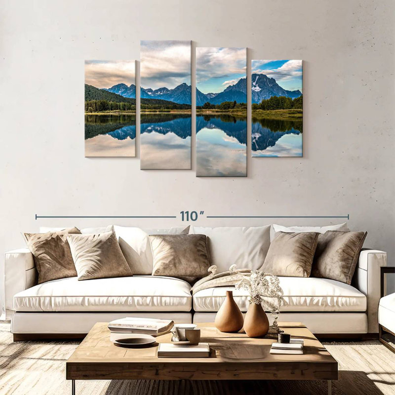 Jenny Lake Vista, 48" H x 75" W