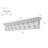 Arlean 8 Hook Coat Rack