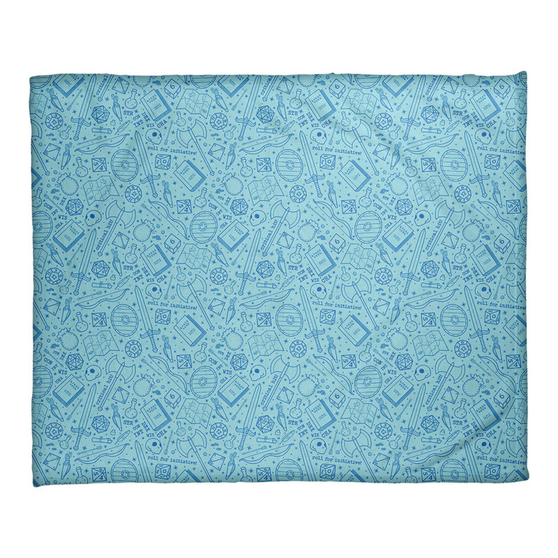 Couverture Katelyn Elizabeth RPG, l 52,5 po x L 62,5 po, Bleu
