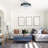 Jiren Dimmable Flush Mount LED Ceiling Fan with Remote Control-586990032