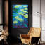 «Water Steps» par Jeanette Vertentes, art mural en verre acrylique-1587956741