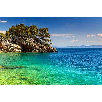 Beautiful Rock Peninsula by Janoka82 - Wrapped Canvas Print