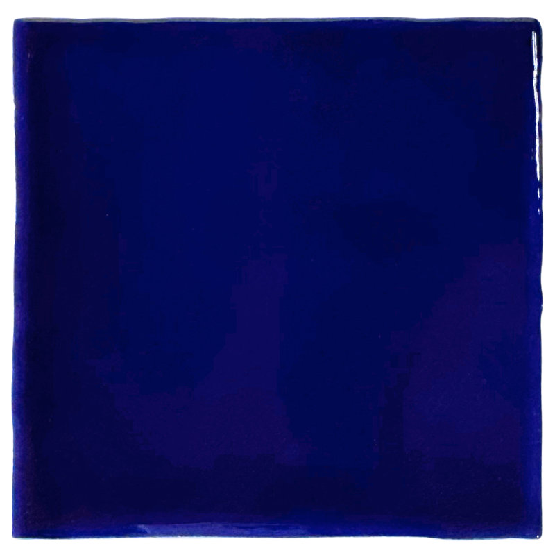 Carreau de céramique brillante 5 "x 5" Bella Cobalto, Bleu