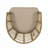 Outdoor Wicker Rattan Club Chair