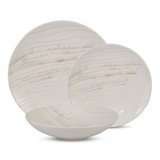 Aliyanah 12 Piece Stoneware Dinnerware Set - Service for 4