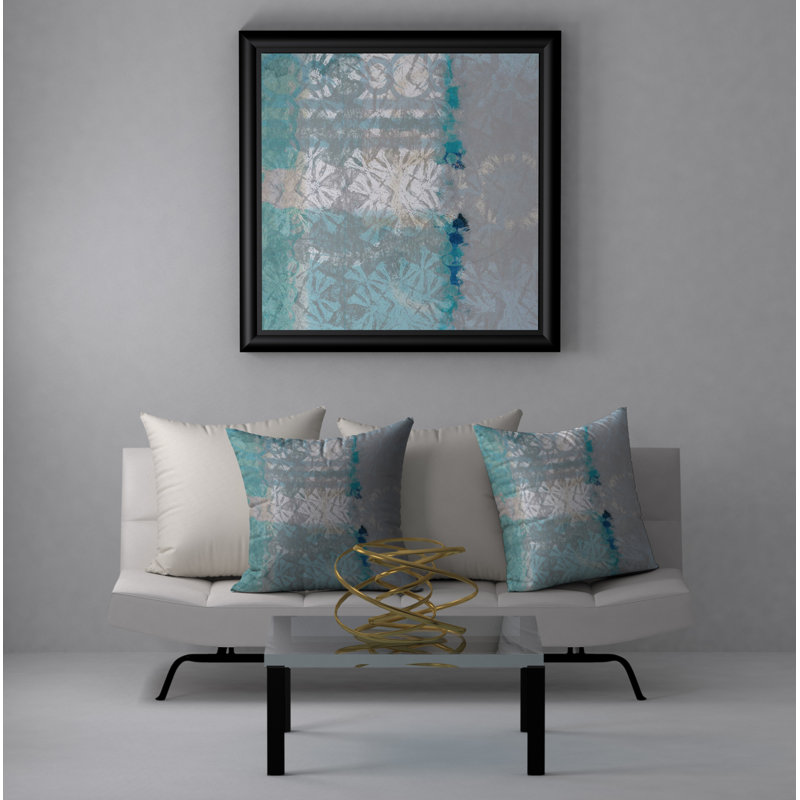 Housse de coussin carrée Exotic bouche, 20 po x 20 po