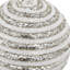 Ensemble de 12 décorations en forme de boule de Noël suspendue en plastique D3.9 "