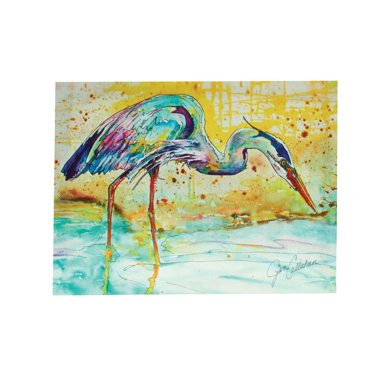 Napperon en coton 19 po Mode Heron