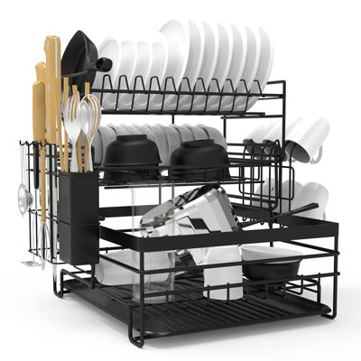 Adjustable Stainless Steel Dish Rack