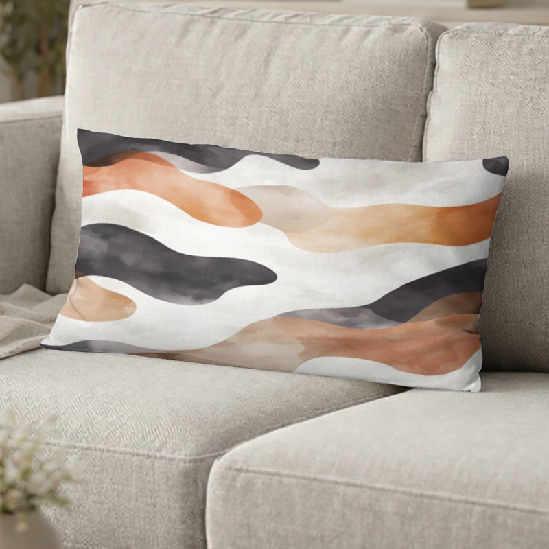 Coussin décoratif moderne Modern, H 12 po x l 20 po