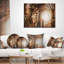 Zèbre africain de style rétro - coussin imprimé animal-30745973-30745976