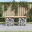 Aleida Steel Outdoor Bench-1416856546-1416856550