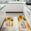 Hello Sunflower, 2 tapis de cuisine antidérapants