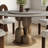 Amberly 53''/59'' Modern Round Dining Table With 360° Rotating Lazy Susan Kitchen Table For 4-10 People, One-step Installation-1711534789-1713620916
