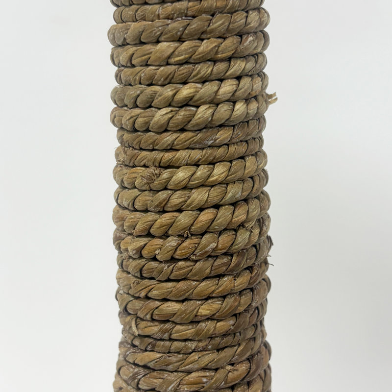 14.07 " Solid Wood Candlestick
