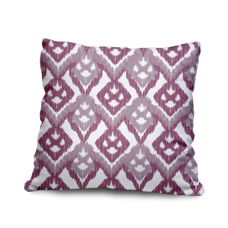 Housse et insert de coussin extérieur d'extérieur, 18 po x 18 po, Mauve