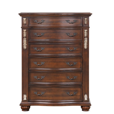 Commode en bois 6 tiroirs Maximus