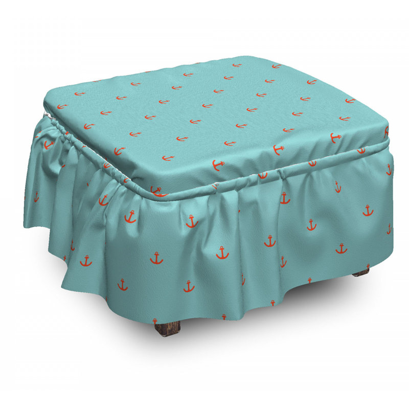 Housse pour repose-pieds nautique marin