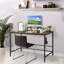 Hogne Metal Base Writing Desk