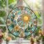 Panneau de vitrail Sun Moon ， 7,8H-1196106060